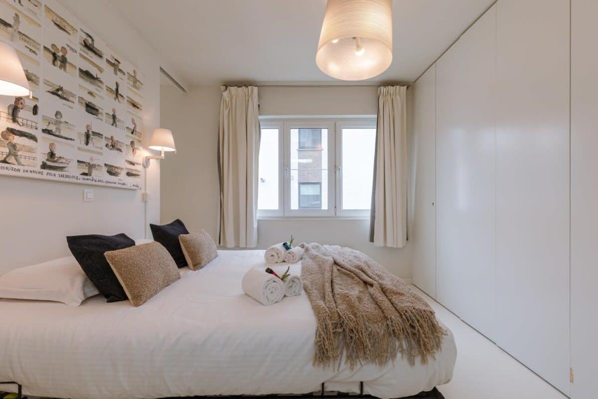 Huswell - Idyllic Family Apartment Near The Beach De Haan Exterior foto